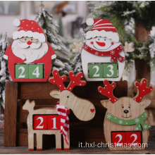 Design decorativo unico Artigianato in legno per decorazioni natalizie